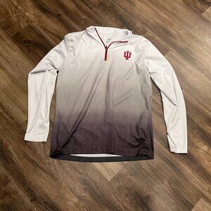 INDIANA HOOSERS IU LONG SLEEVE SHIRT VERY NICE SIZE MEDIUM